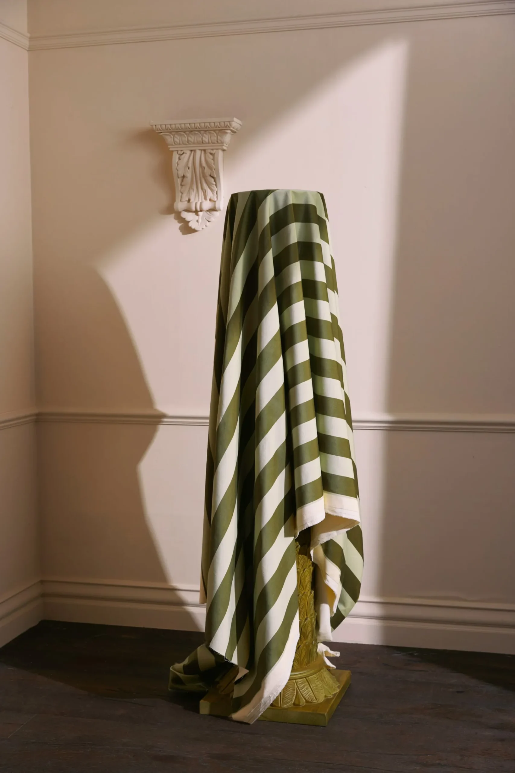 Camelot Stripe Velvet in Juniper*NICKEY KEHOE Best
