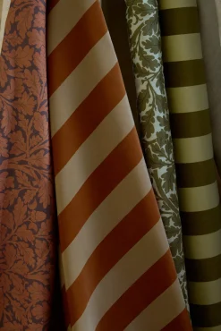 Camelot Stripe Velvet in Ginger*NICKEY KEHOE Fashion