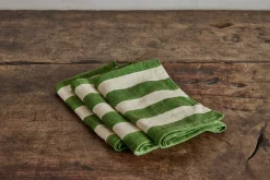 Carnival Dish Towel in Vert*NICKEY KEHOE Clearance