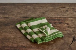 Carnival Dish Towel in Vert*NICKEY KEHOE Clearance
