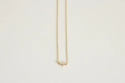 Cas Necklace with 3 Diamonds*Quarry Outlet