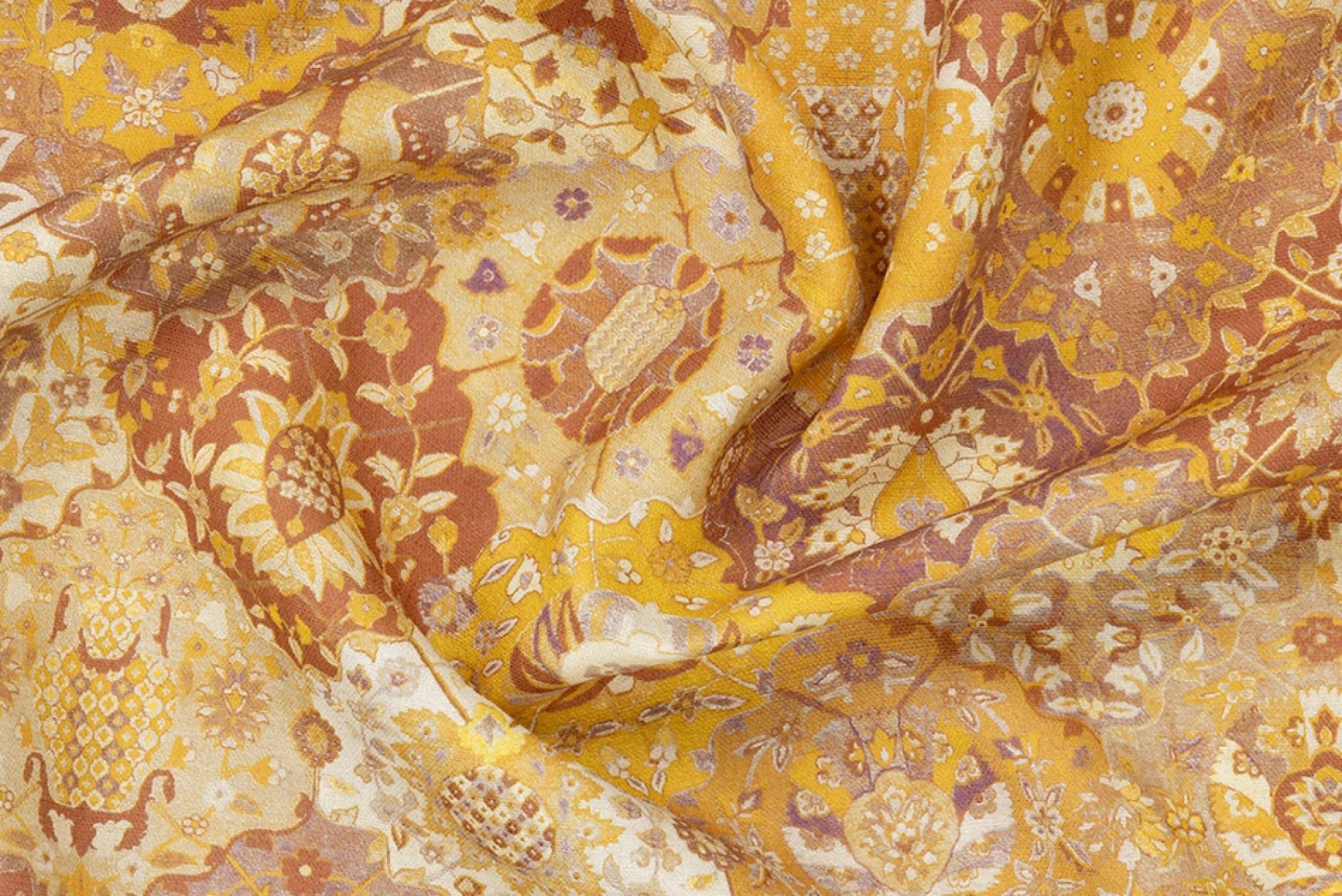 Caspar Linen in Ginger*NICKEY KEHOE Discount