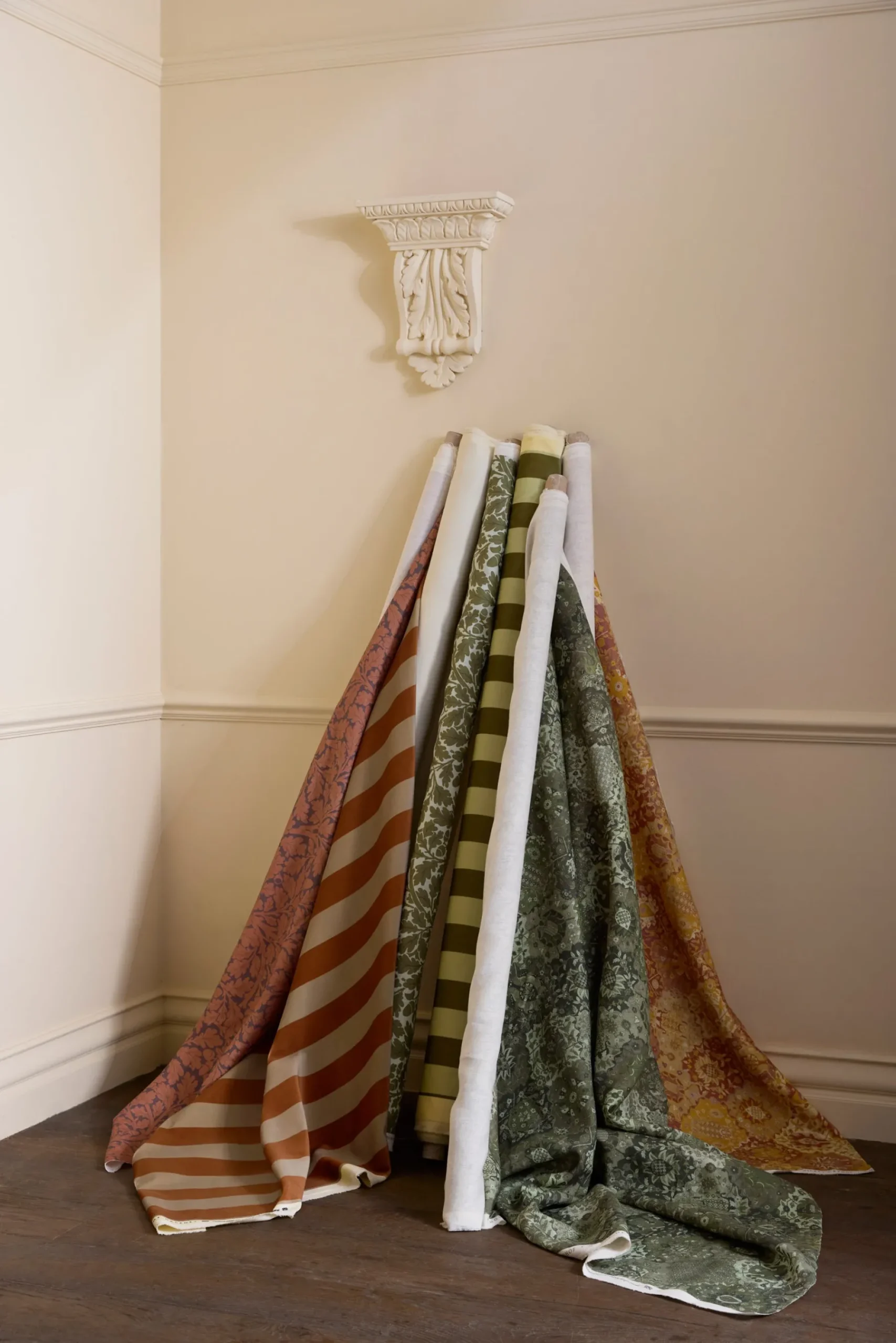 Caspar Linen in Ginger*NICKEY KEHOE Discount