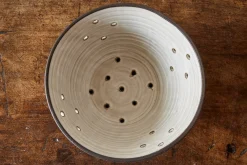 Ceramic Colander in White*NICKEY KEHOE Outlet