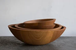 Cherry Wood 12" Bowl*NICKEY KEHOE Discount