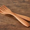Cherry Wood Salad Servers*NICKEY KEHOE Fashion