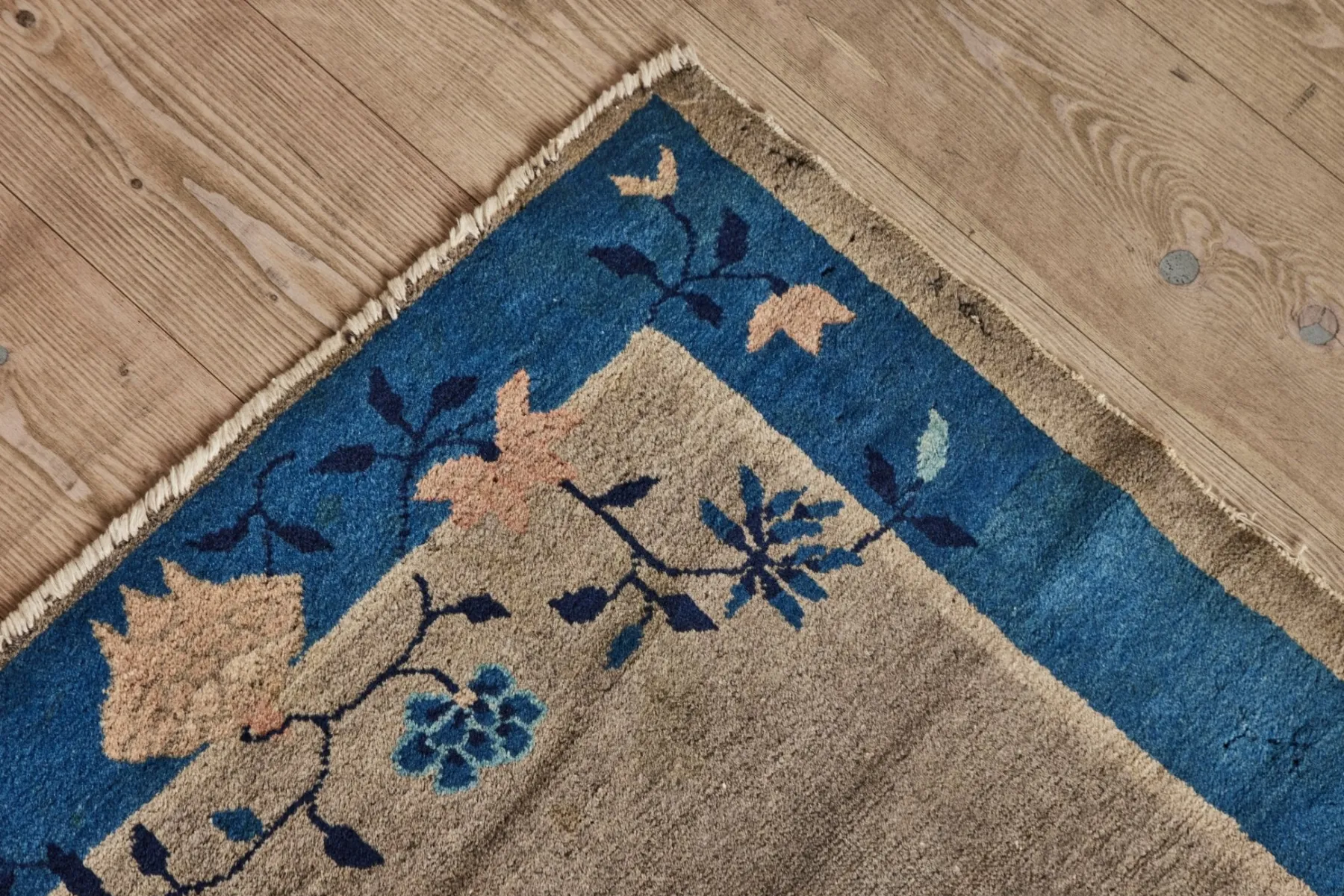 1920' Chinese Peking Rug 3’ x 5’7*VINTAGE New
