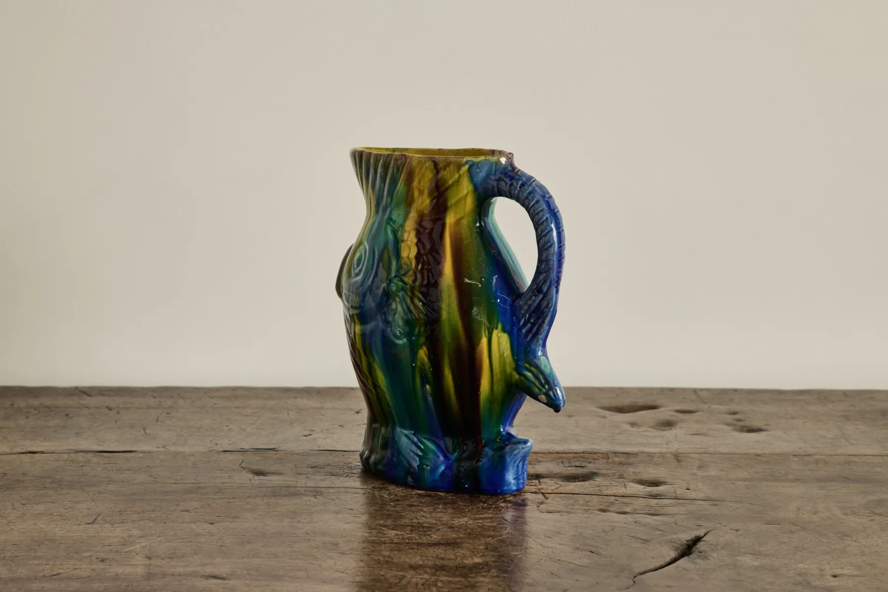 Chorreada Fish Pitcher No.2*VINTAGE Clearance