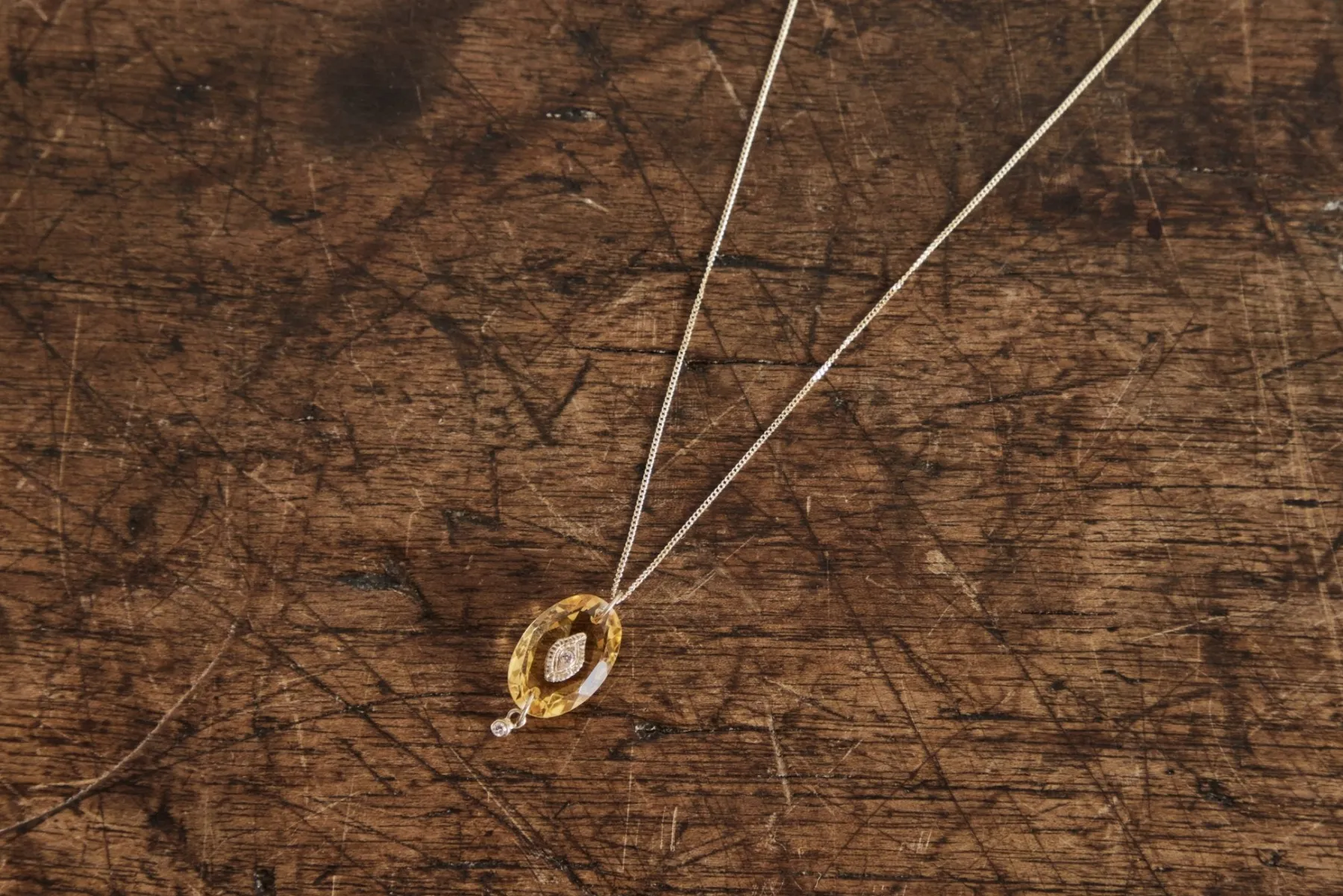 Citrine Souad Necklace*PASCALE MONVOISIN Sale