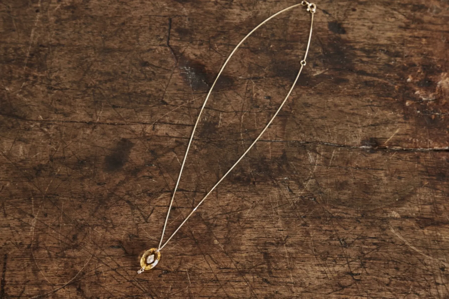 Citrine Souad Necklace*PASCALE MONVOISIN Sale