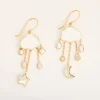 Cloud and Rain Drop Earrings*GRAINNE MORTON New