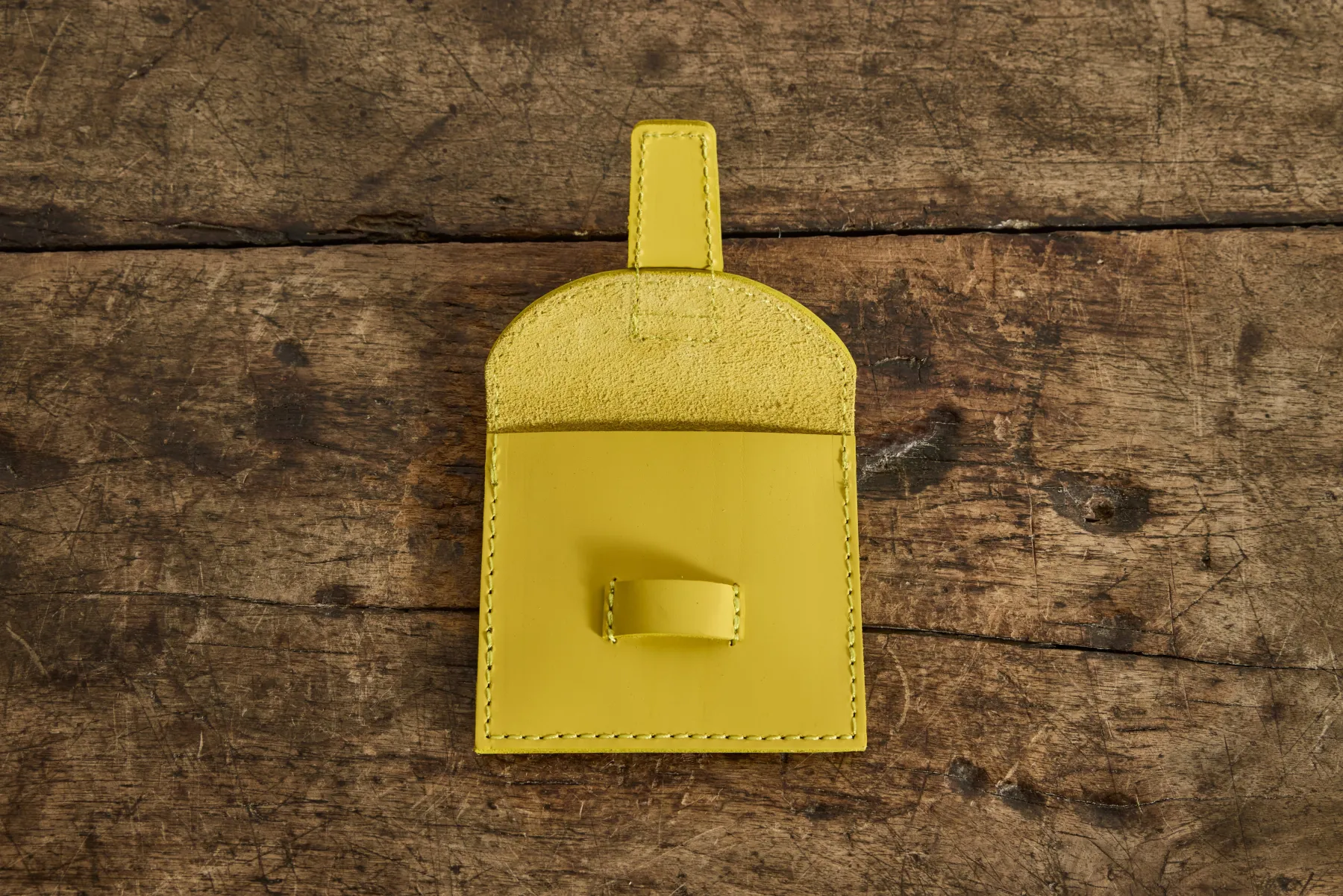Coin Case in Yellow*AGNES BADDOO New