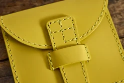 Coin Case in Yellow*AGNES BADDOO New