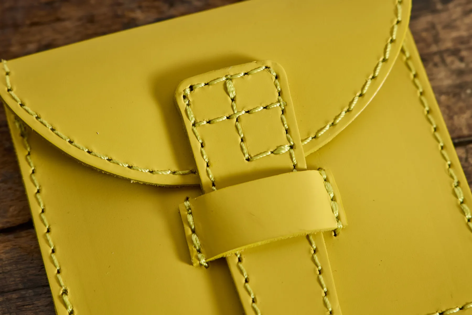 Coin Case in Yellow*AGNES BADDOO New