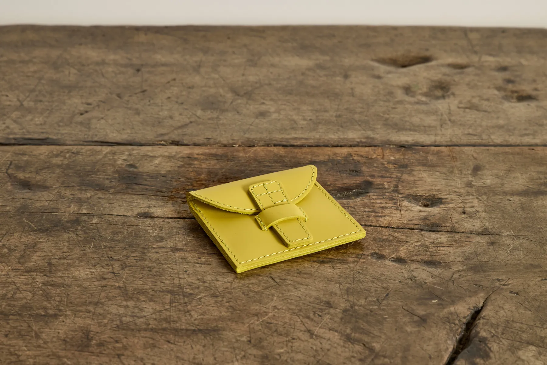 Coin Case in Yellow*AGNES BADDOO New