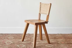 Cord Back Four Leg Chair*FURNITURE MAROLLES New
