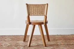 Cord Back Four Leg Chair*FURNITURE MAROLLES New