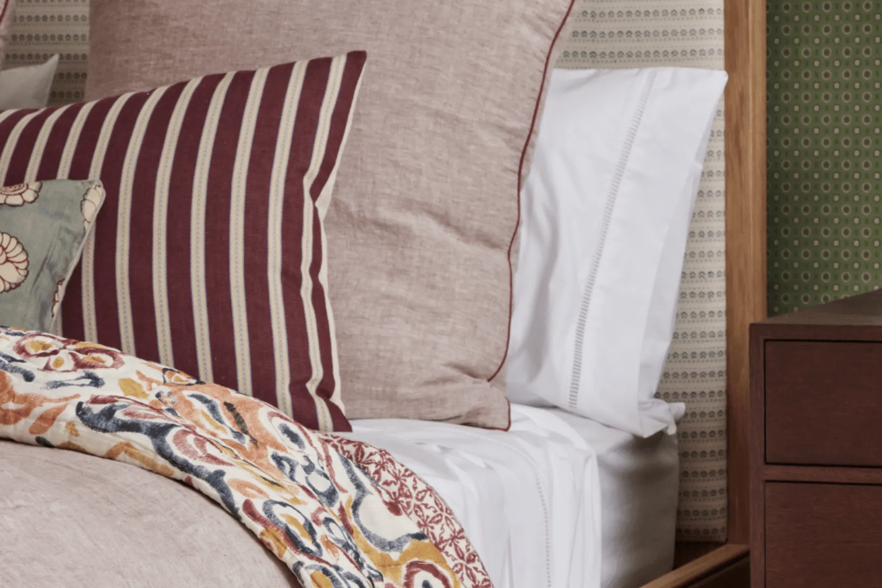 Cotton Percale Sheet Set*NICKEY KEHOE Discount