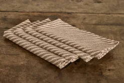 Crescent Napkins in Cacao*NICKEY KEHOE Sale