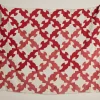 Crimson Patchwork Quilt*Flying Geese Best