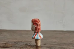 David Bowie Ceramic Wine Stopper*ANDREA KASHANIPOUR New