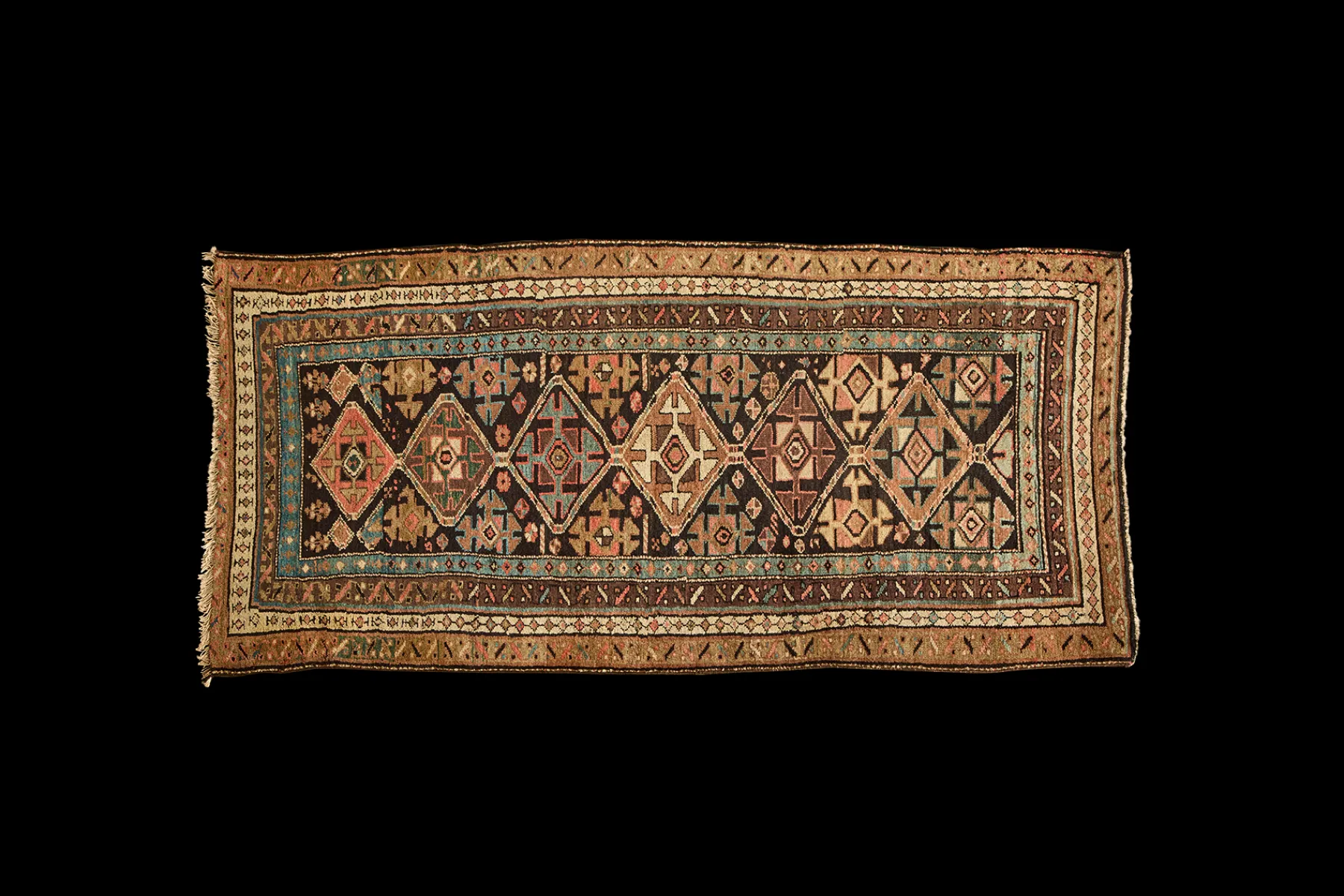 Diamond Persian Runner 3’5 X 7’*VINTAGE Outlet