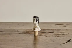 Elvis Ceramic Wine Stopper*ANDREA KASHANIPOUR Fashion