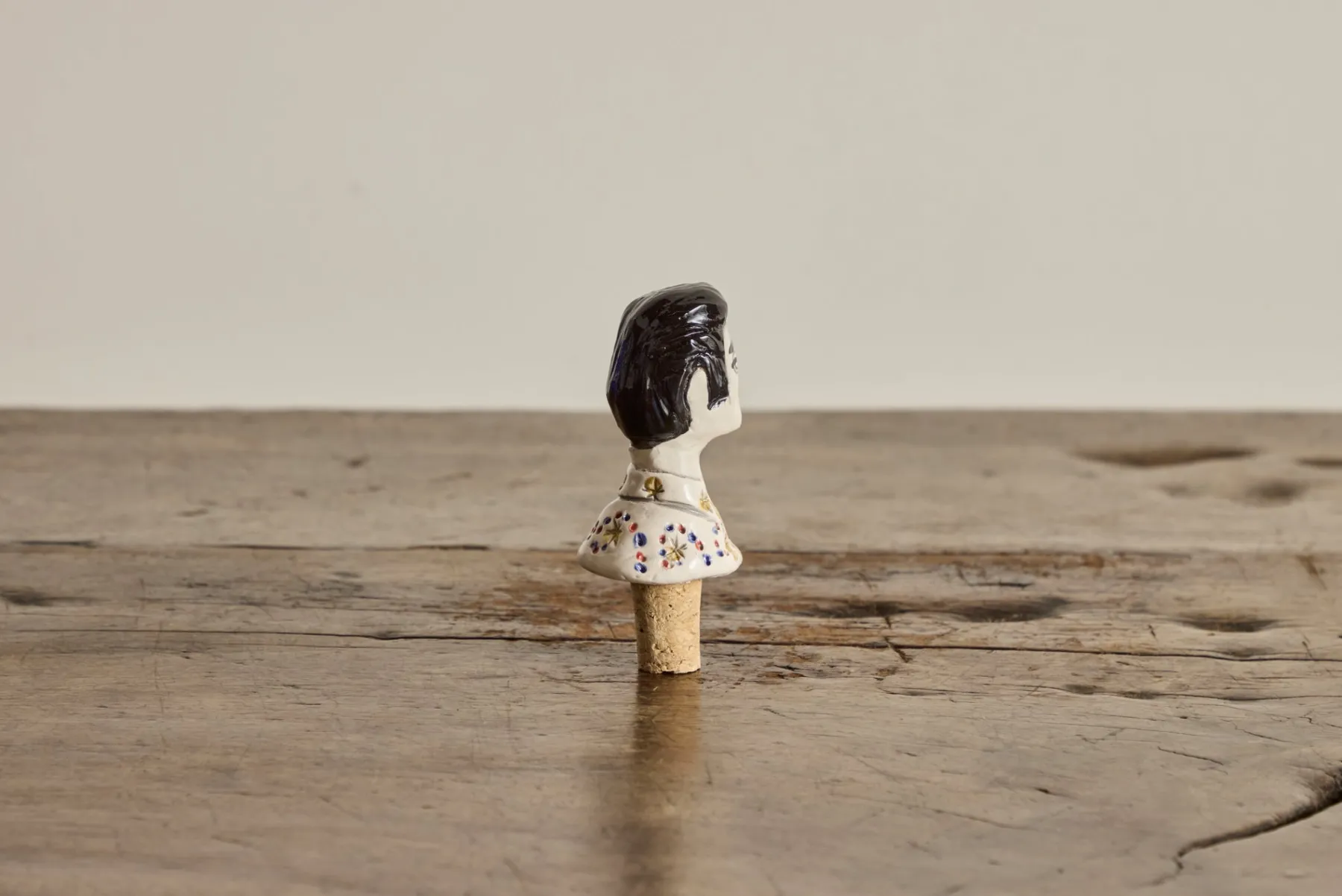 Elvis Ceramic Wine Stopper*ANDREA KASHANIPOUR Fashion