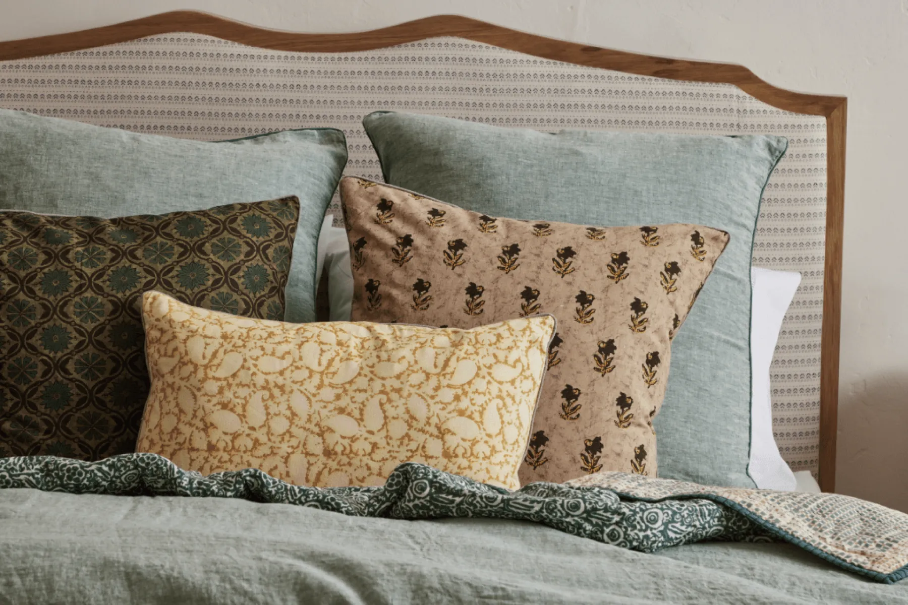 Euro Shams in Forest Floor*NICKEY KEHOE Sale