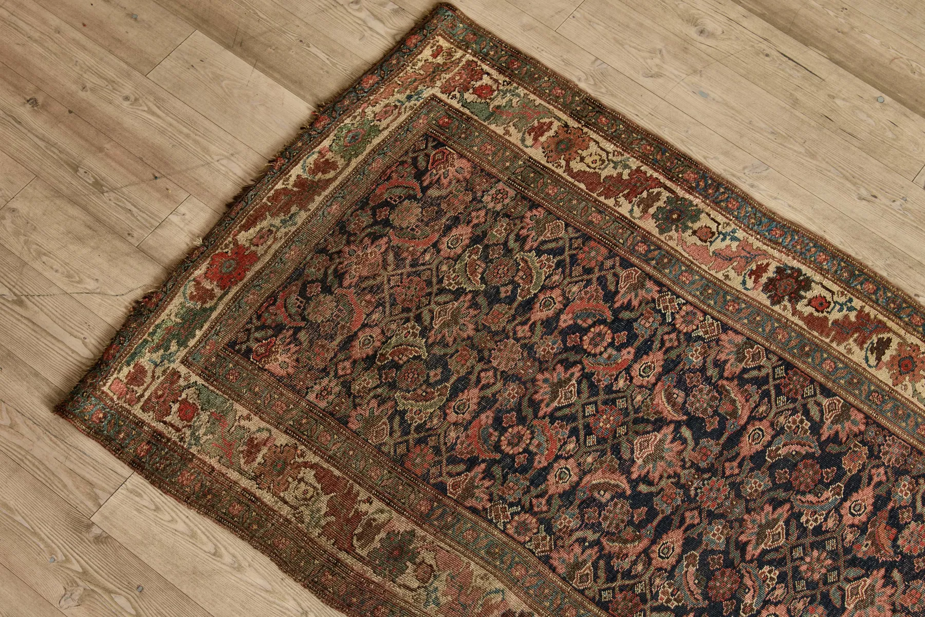 Floral Bijar Runner 4'8 x 11'8*VINTAGE Best