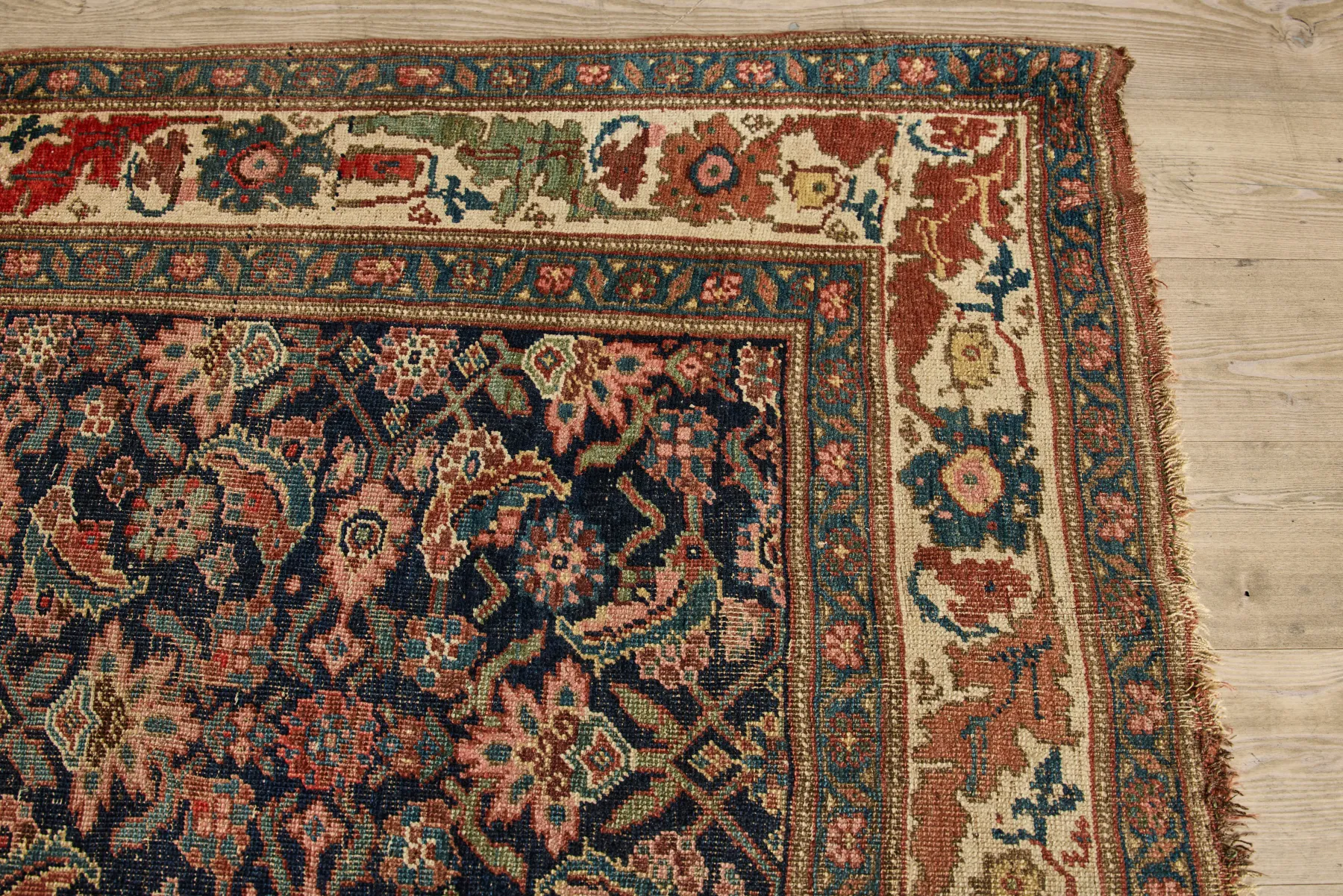 Floral Bijar Runner 4'8 x 11'8*VINTAGE Best