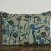 Floral Hash Stripe Shams, Set Of 2*NICKEY KEHOE Best