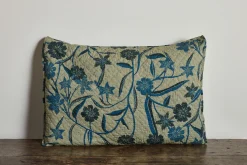 Floral Hash Stripe Shams, Set Of 2*NICKEY KEHOE Best