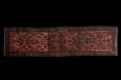 Floral Kurdish Runner 4'3 x 15'8*VINTAGE Sale