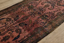 Floral Kurdish Runner 4'3 x 15'8*VINTAGE Sale