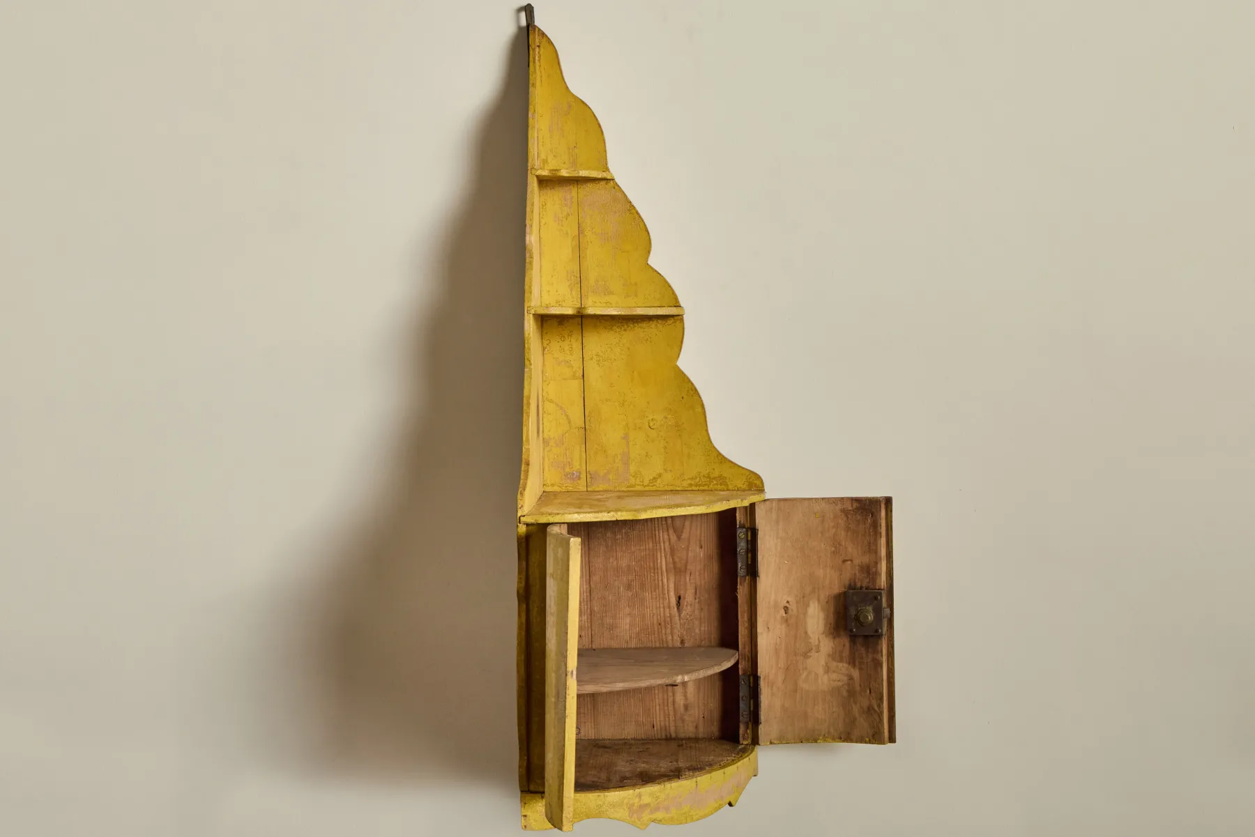 Folk Corner Wall Shelf*VINTAGE Discount