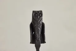 Forged Iron Owl Fireplace Tools*NICKEY KEHOE Sale