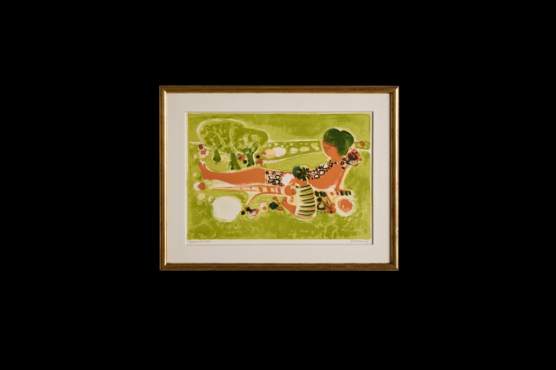Frederic Menguy Lithograph*VINTAGE Clearance