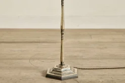 French Silver Floor Lamp*VINTAGE Fashion