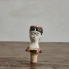 Frida Kahlo Ceramic Wine Stopper*ANDREA KASHANIPOUR Fashion