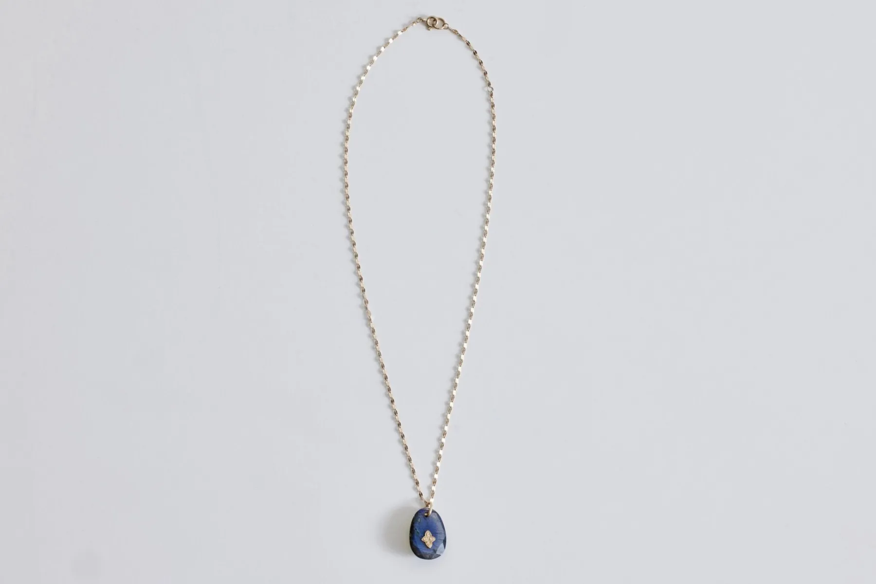 Gaia N°1 Necklace, Labradorite*PASCALE MONVOISIN Sale