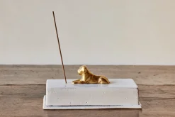 Gold Lion Incense Box & Holder*ASTIER DE VILATTE Discount