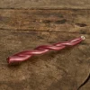 Hand Twisted Candle, Claret Crimson*HIDDEN Sale