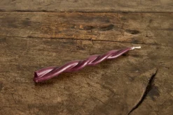 Hand Twisted Candle, Plum*HIDDEN Discount