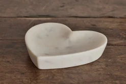 Heart Soap Stone Dish, Ivory*HIDDEN Best