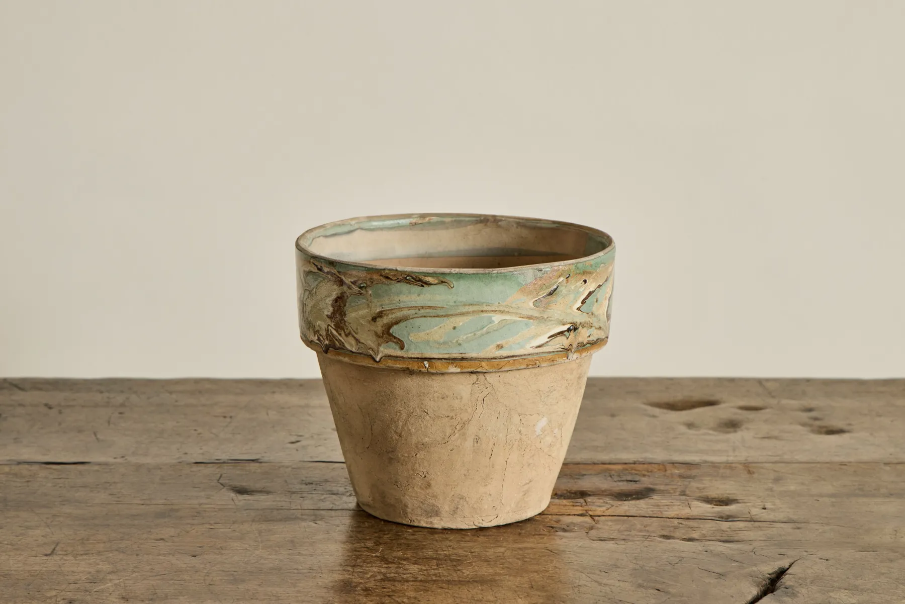 Hungarian Marbled Flower Pot*VINTAGE Hot