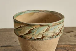Hungarian Marbled Flower Pot*VINTAGE Hot