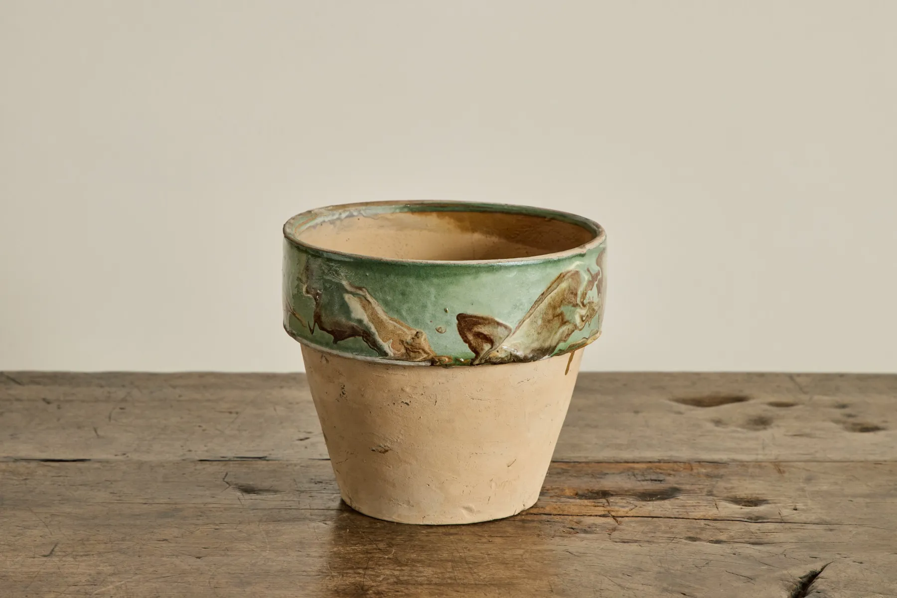 Hungarian Marbled Flower Pot*VINTAGE Hot