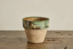 Hungarian Marbled Flower Pot*VINTAGE Hot