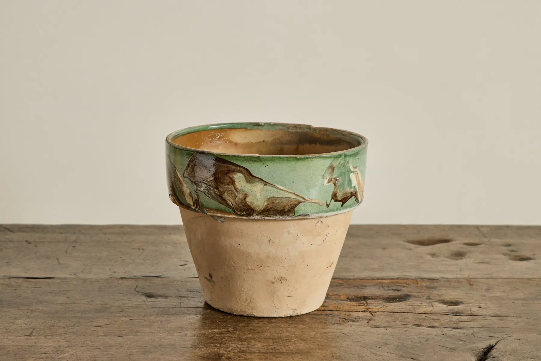 Hungarian Marbled Flower Pot*VINTAGE Hot